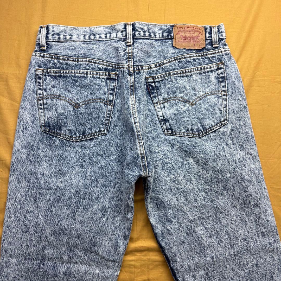 Levi's 501 USA製　ケミカルウォッシュ　90s W38 L32