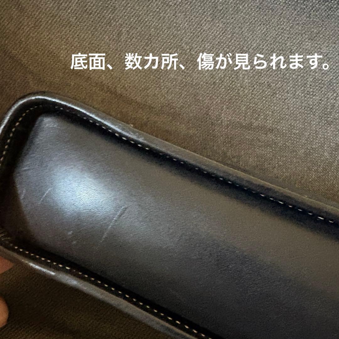 【COACH 】レザーワンショルダーバッグシグネチャーアクセサリーポーチ黒y2k