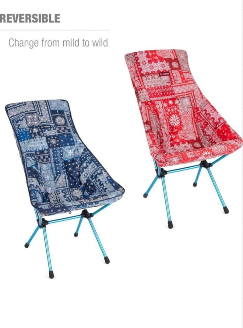 Helinox シートウォーマー 断熱フィットチェアカバー サンセット