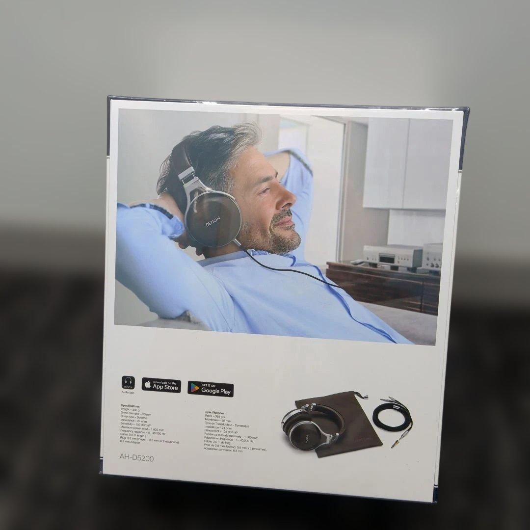 ★2/1迄限定値下げ★新品未開封DENON AH-D5200 有線ヘッドホン