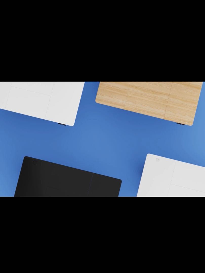 スタンディング昇降式デスク幅140*奥行70キャスター収納ボックスメモリー機能付