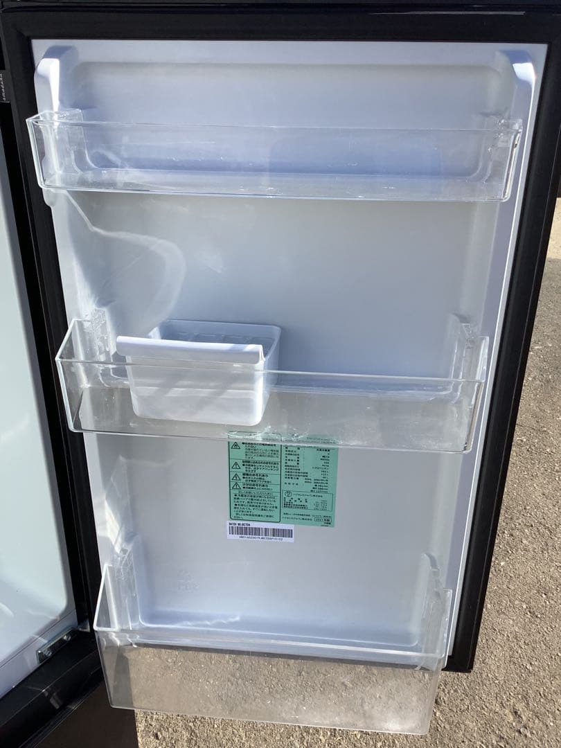 ハイセンス 2ドア冷凍冷蔵庫 2021年製 AT-RF160-BK 162L