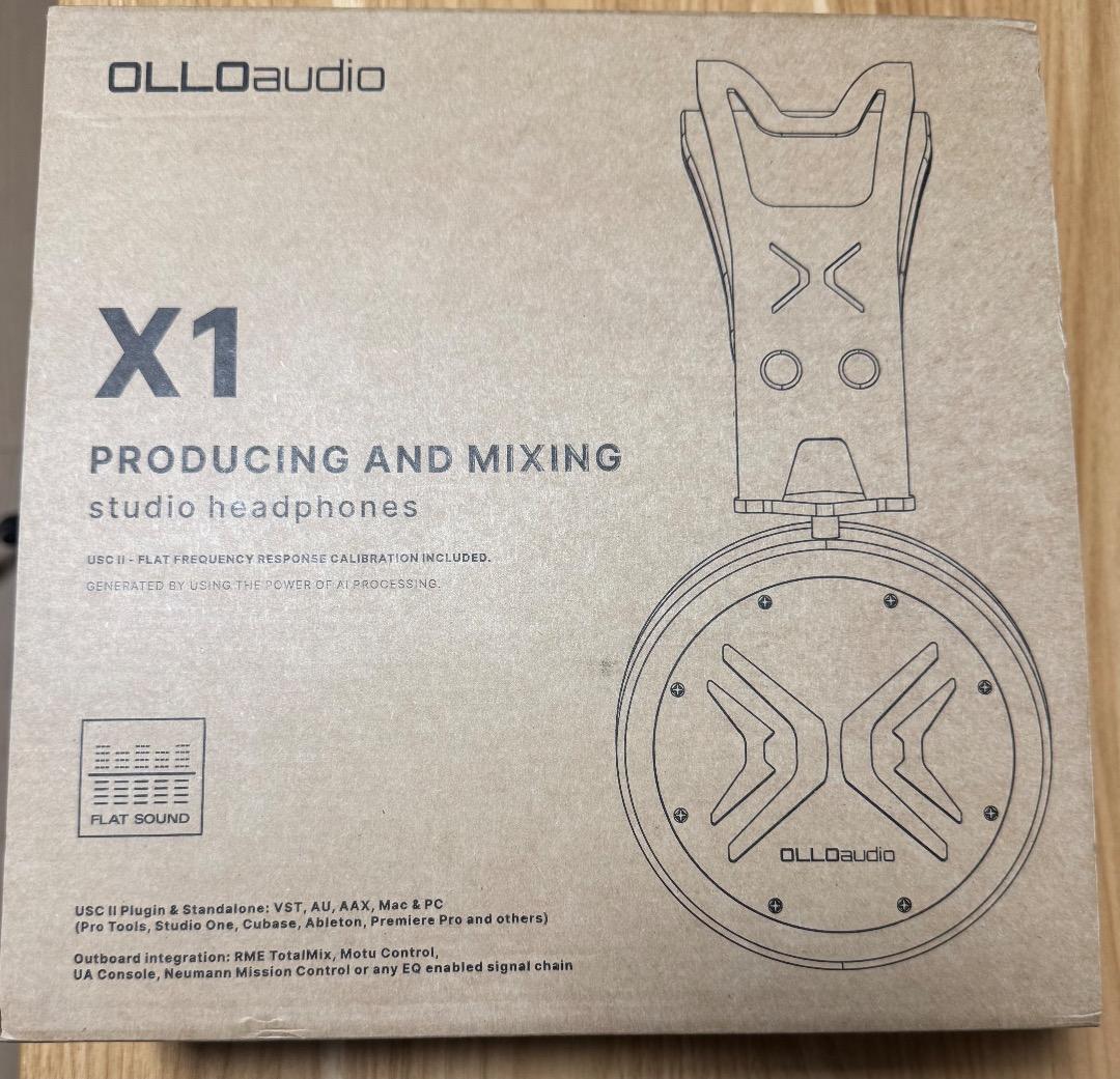 <新品同様>OLLO audio X1 開放型ヘッドホン