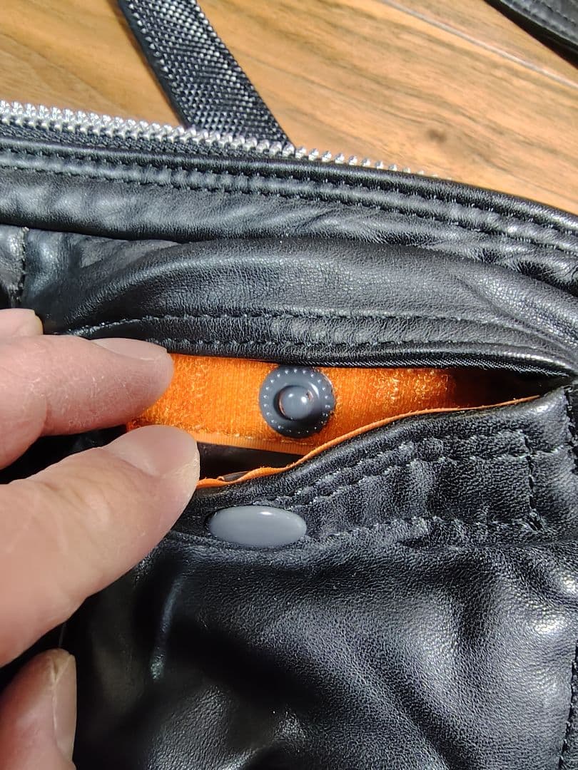 【希少 レザー】ポーター タンカー ショルダーバッグ ブラック 黒 廃盤