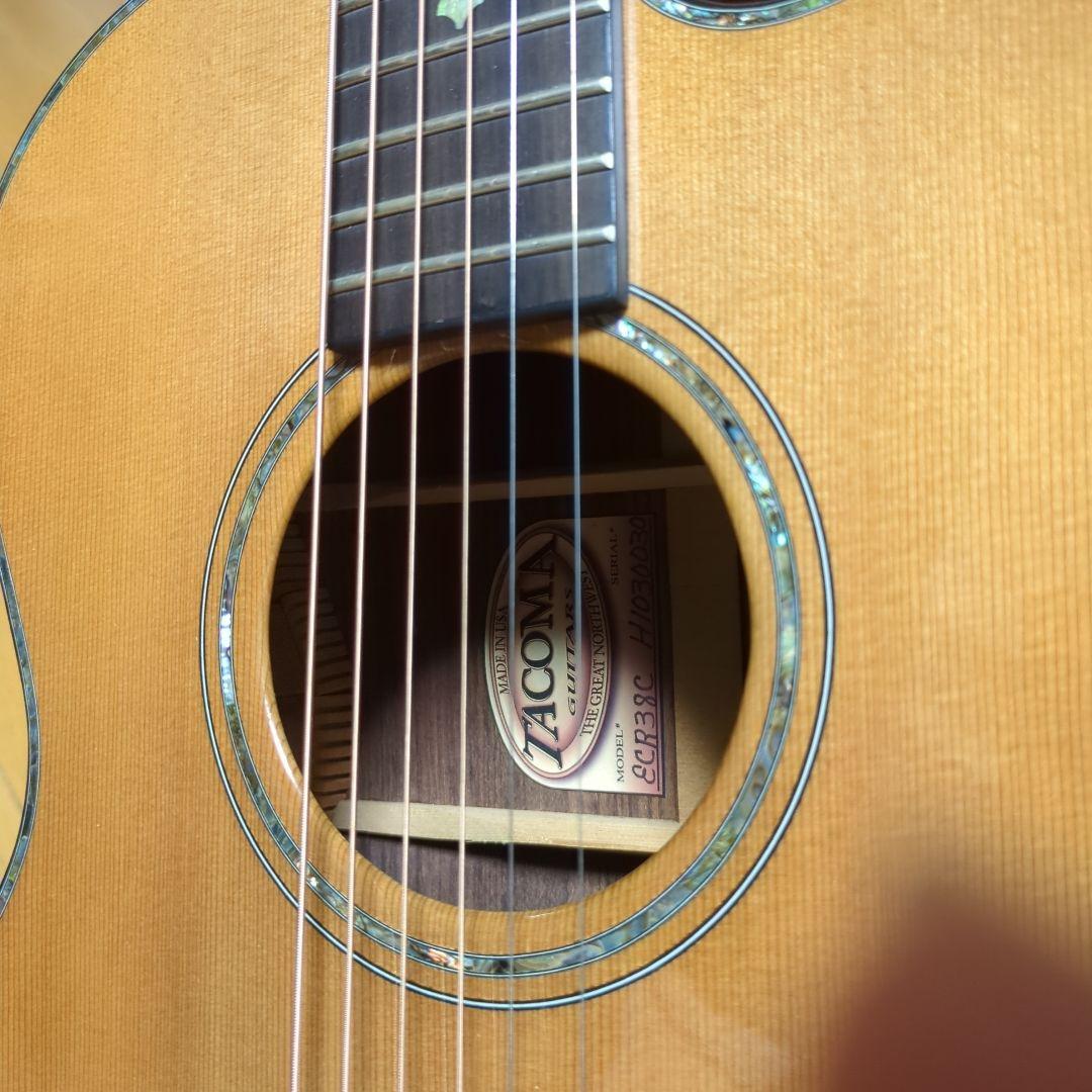 【美品】Tacoma タコマ　ギターECR38C