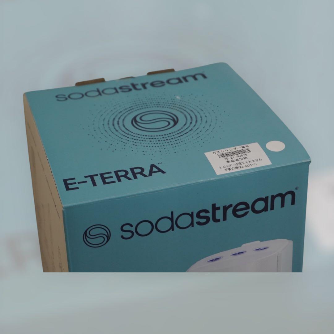 8799.ソーダストリーム 炭酸水メーカー E-TERRA ホワイト
