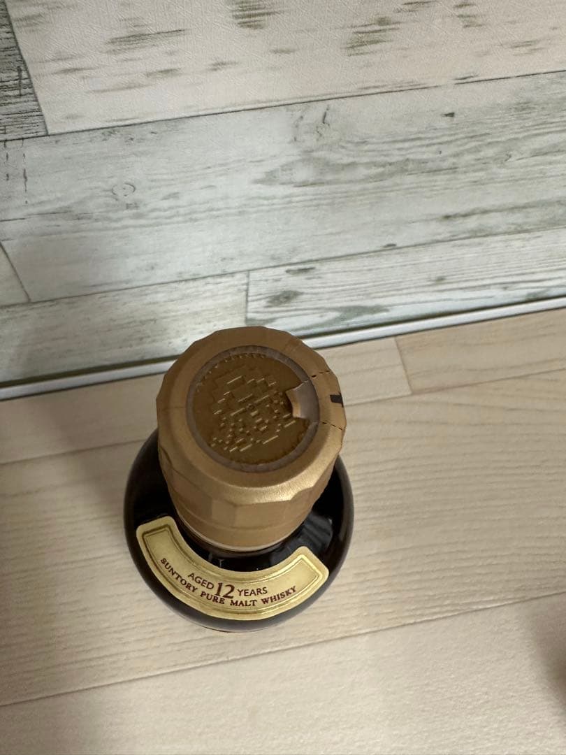 サントリー 山崎 12年 ピュアモルトウイスキー　希少ミニボトル180ml