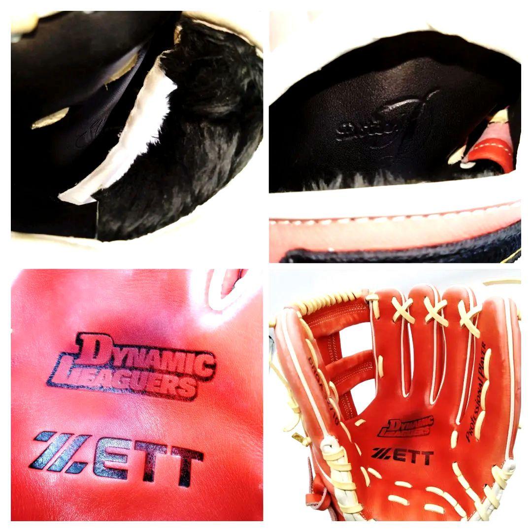 美品　ZETT　プロモデル　軟式用グローブ　BRGA 32710　木村拓也モデル
