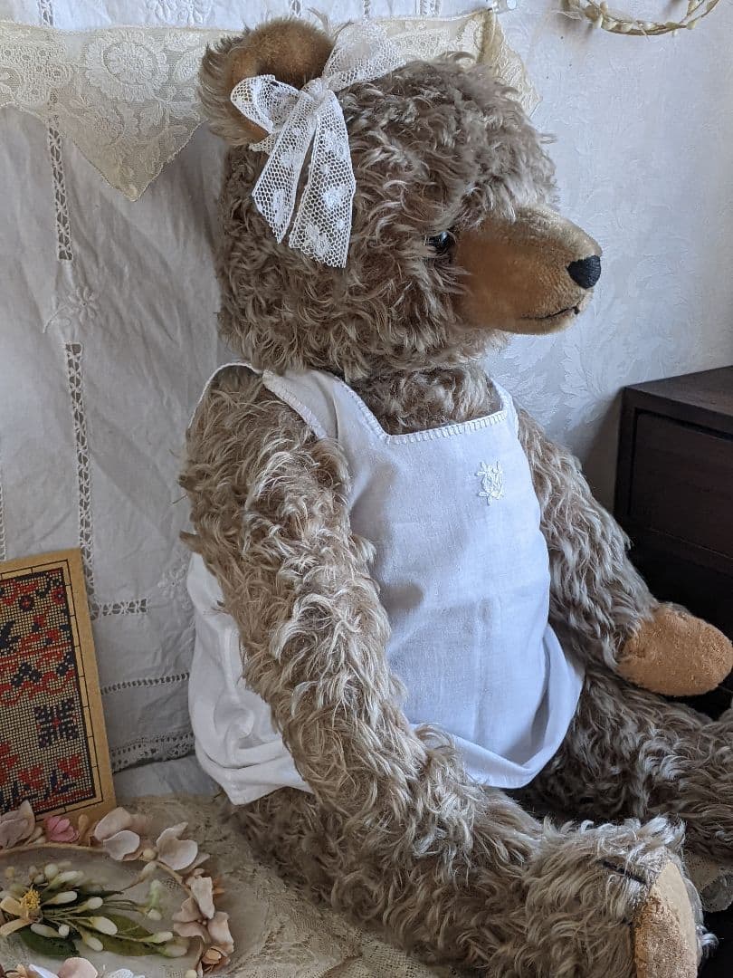 【g】アンティークベア　アンティークテディベア　大きなハーマン