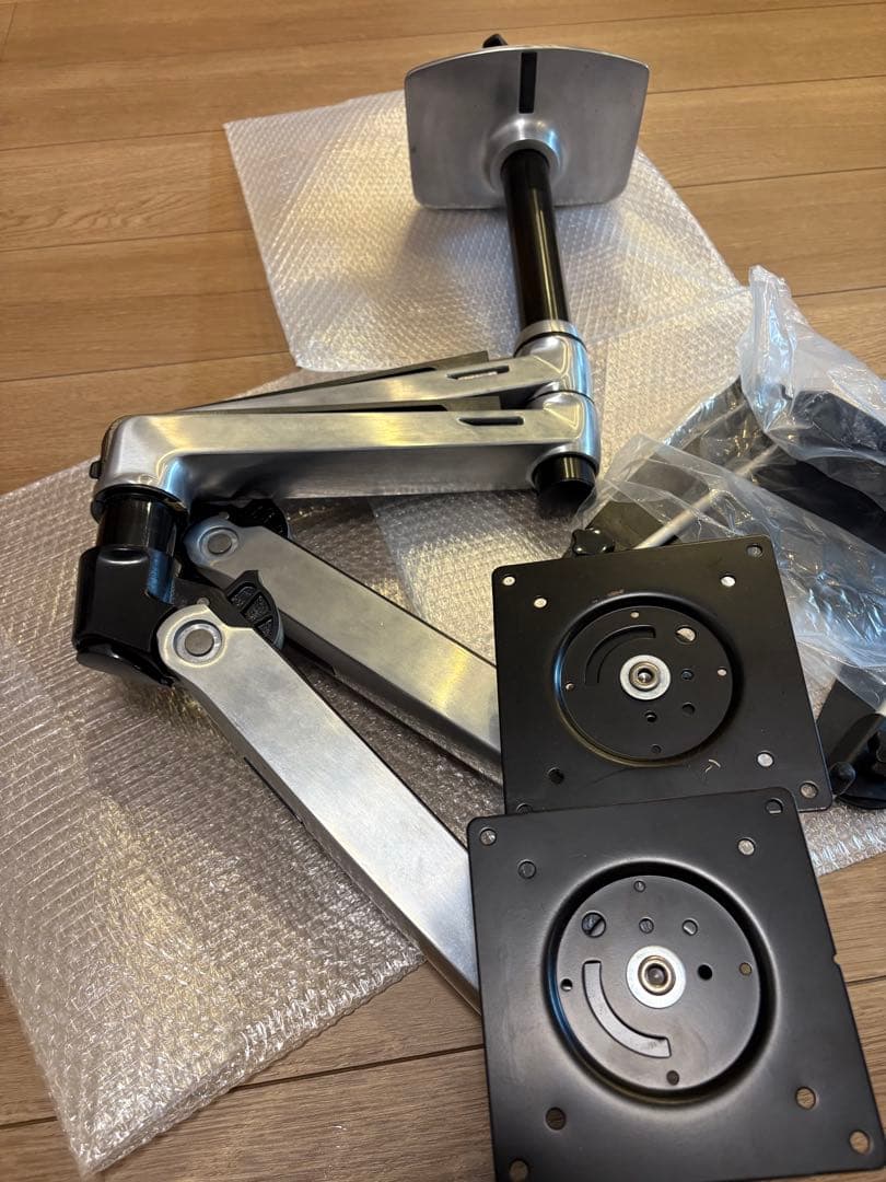 ERGOTRON エルゴトロン LX モニターアーム2画面 シルバー 24インチ