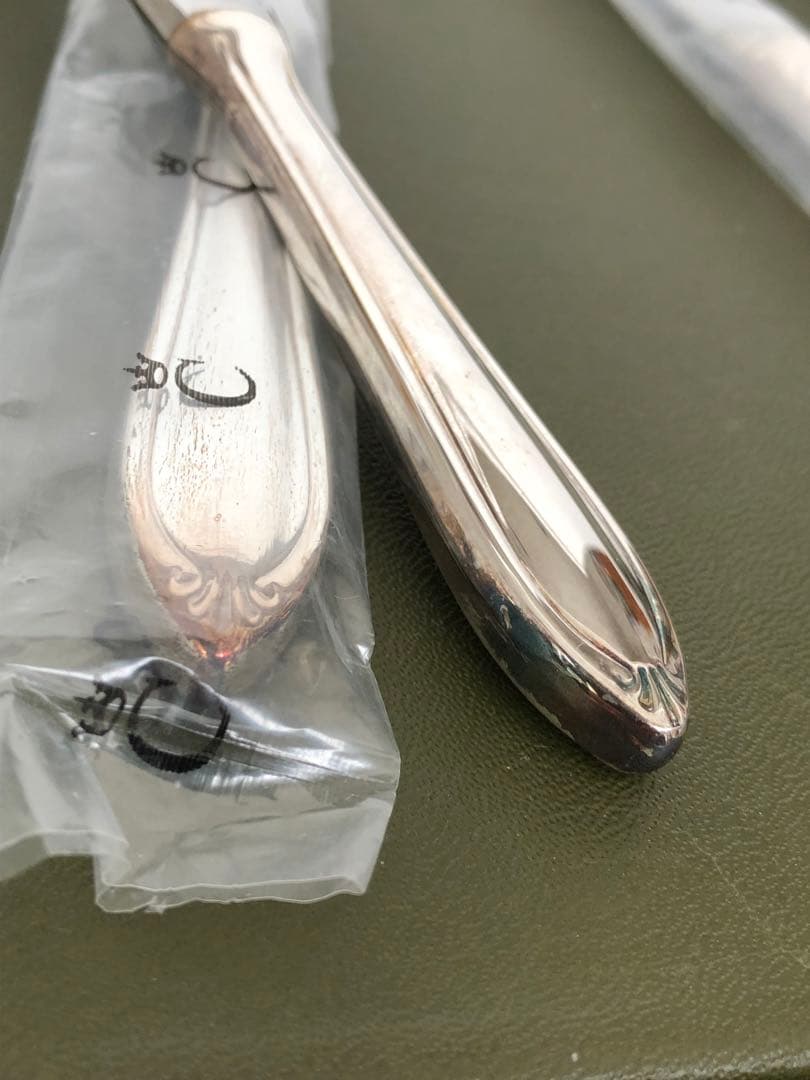 未使用　Versailles カトラリー 14本　シルバープレート　C/王冠刻印