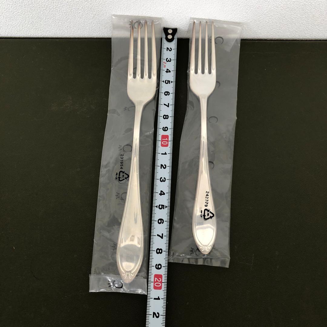 未使用　Versailles カトラリー 14本　シルバープレート　C/王冠刻印