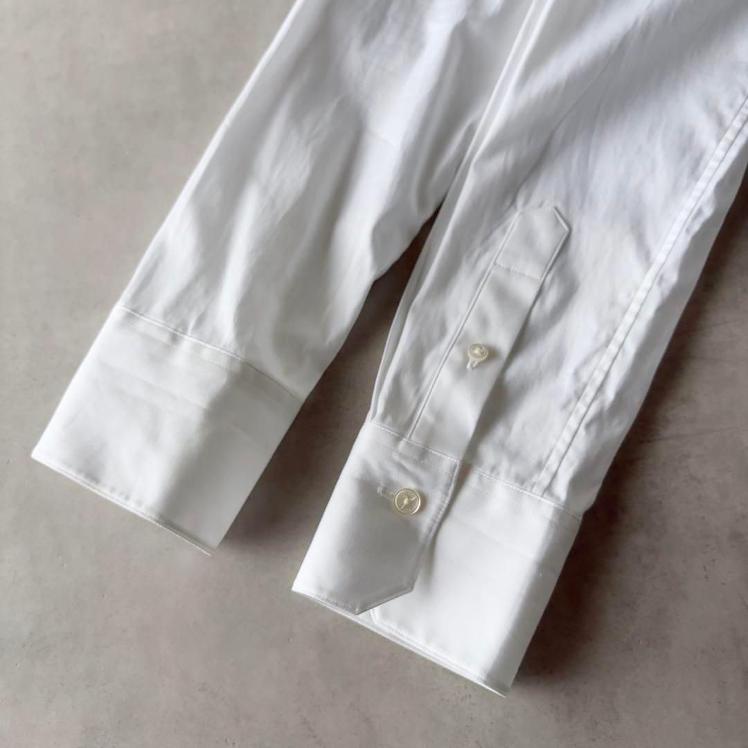 極美品　TICCA　定価25,300円　長袖　バンドカラー　ビブヨーク　シャツ