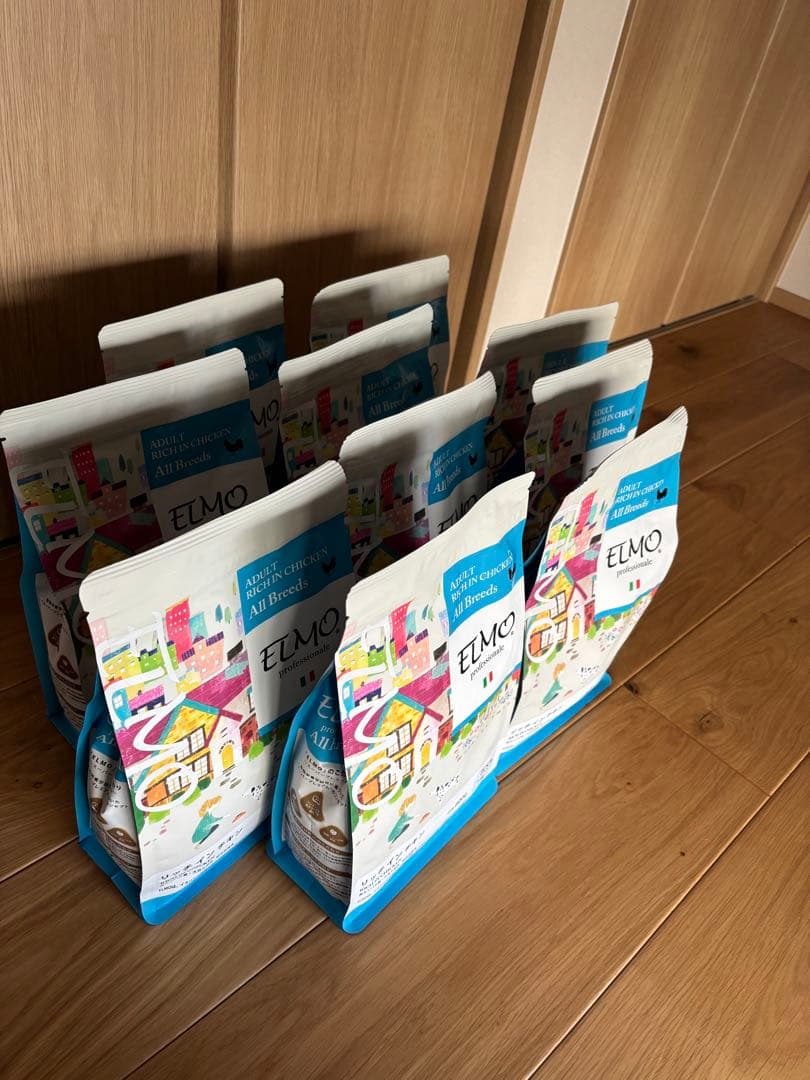 ELMO エルモ ドッグフード チキン　800g×10 個