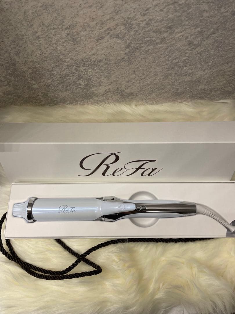 【美品】ReFa リファカールアイロン プロ　38ミリ　ホワイト
