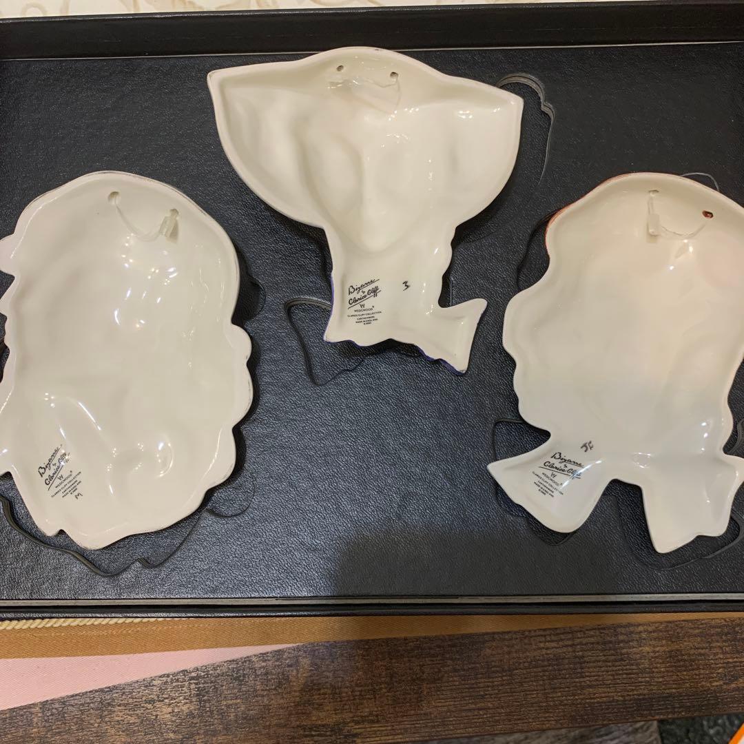 希少　世界限定生産品　ウェッジウッド クラリスクリフ　フェイスマスク　おまとめ