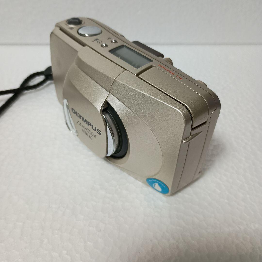OLYMPUS★オリンパス ミューZOOMワイド80 ＆ソフトケース付、動作OK