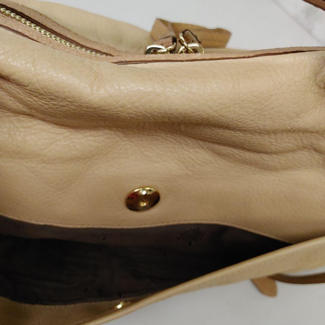 3384 　MULBERRY ベージュバッグ