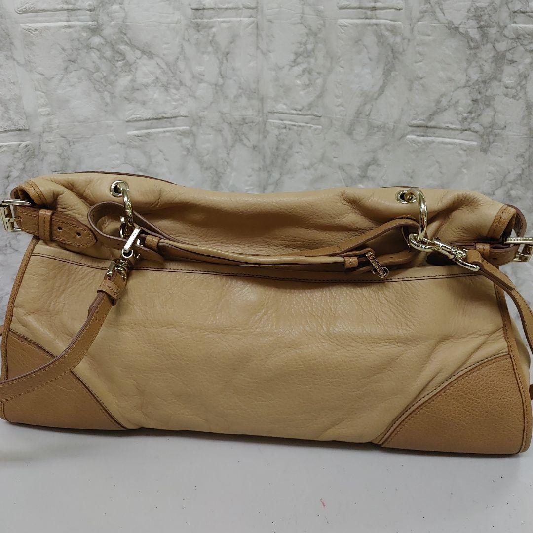 3384 　MULBERRY ベージュバッグ