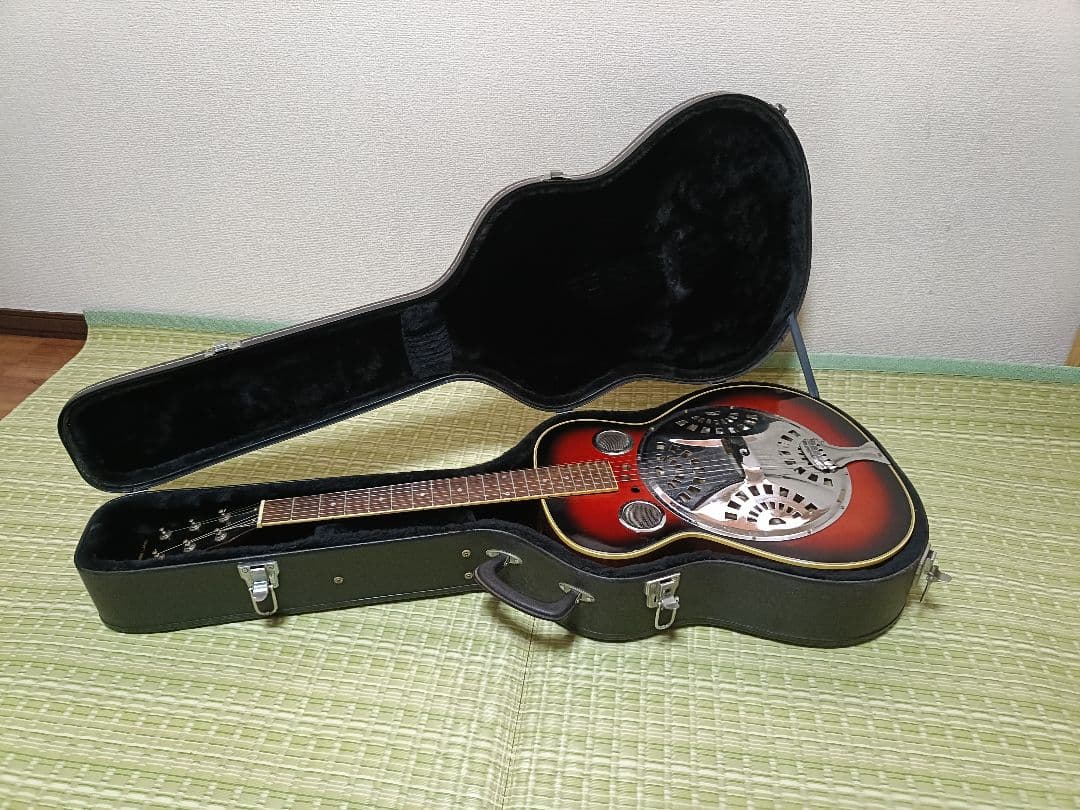 GRASS LANDリゾネーターギター ハードケース付