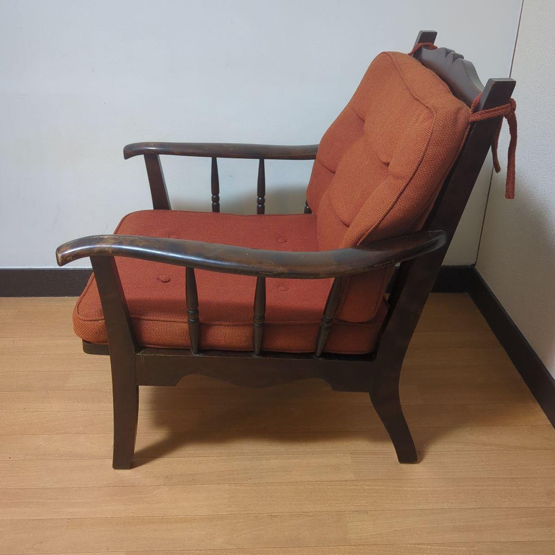 北海道民芸家具　1Pソファ