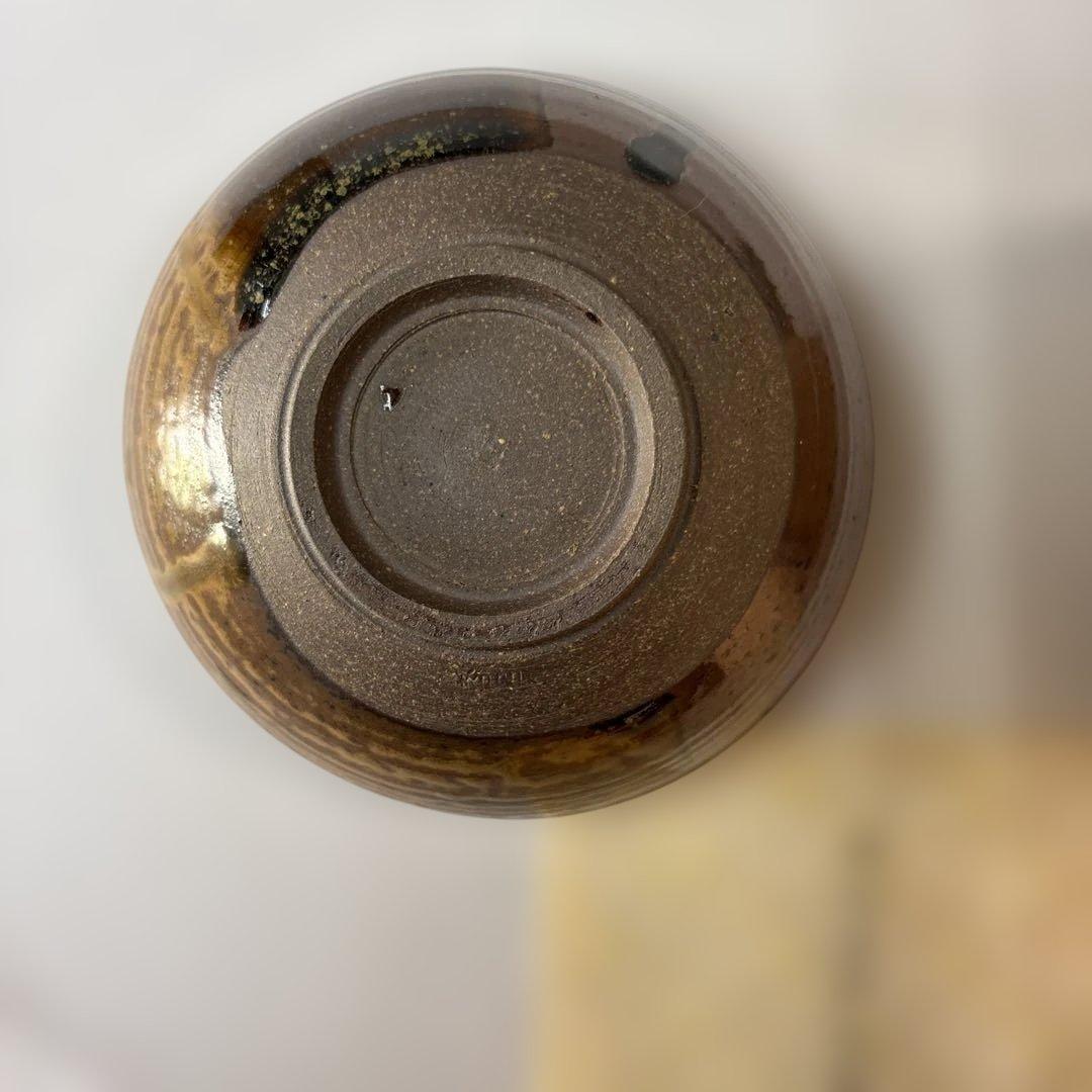 遠州志戸呂焼茶碗　本多利陶造　未使用です