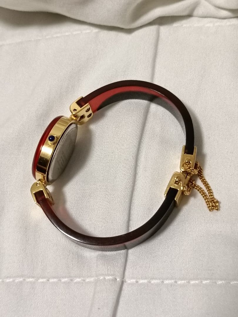 TORTOISE JEWELRY レディース バングル 腕時計 鼈甲 赤べっ甲