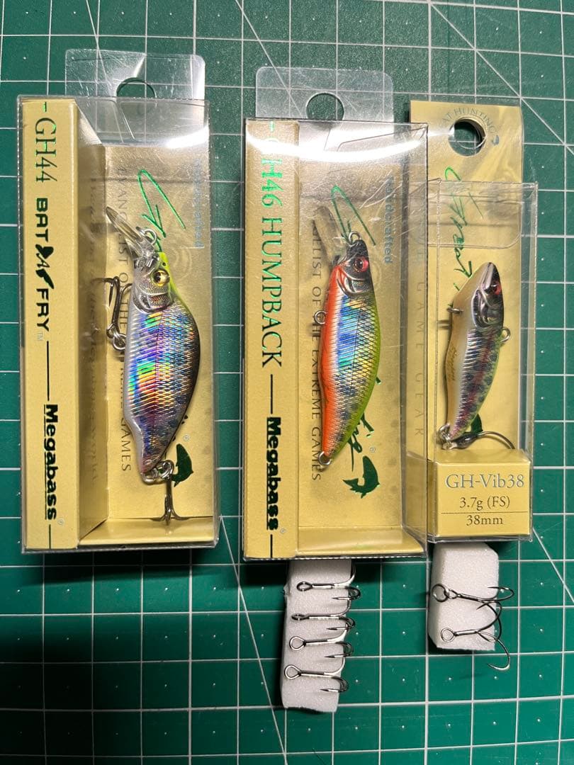 トラウトルアー(スプリーモ、マスラオ、メガバス、山波商店)新品・中古