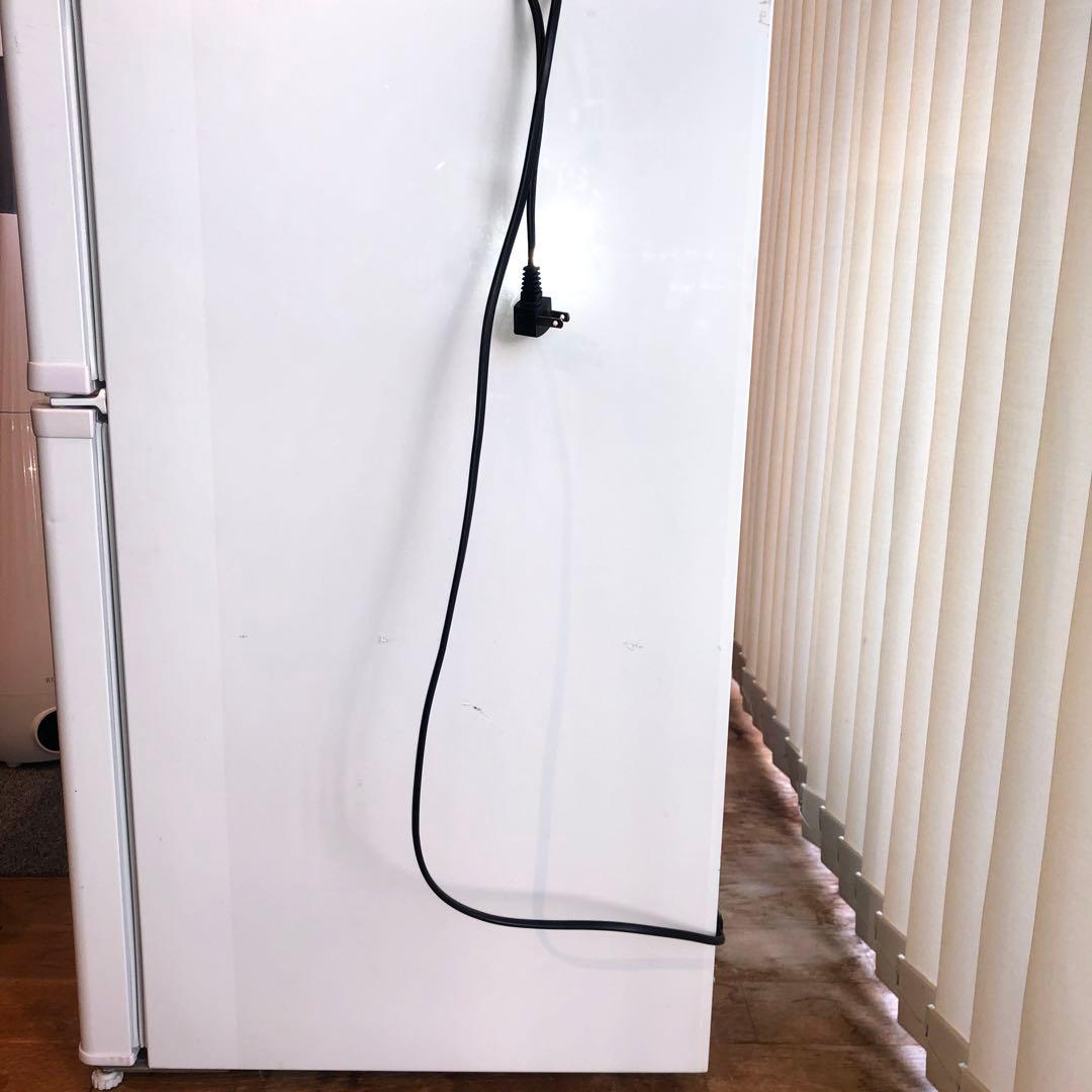 S-cubism 2ドア冷蔵庫 ホワイト