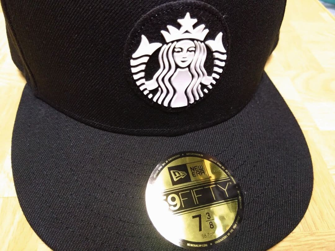 【海外限定】 ニューエラ 59fifty　スターバックス　 7 3/8