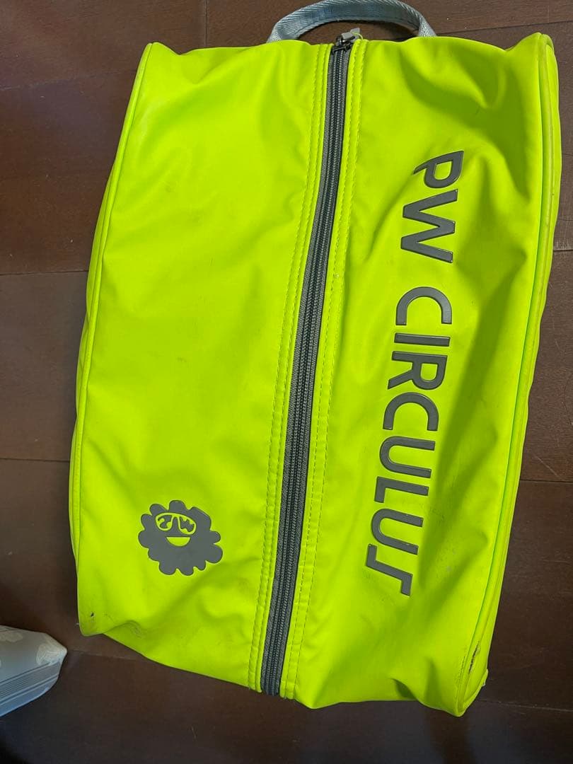 PW CIRCULUJ 「オンワード」キャディバッグ グレー/イエロー