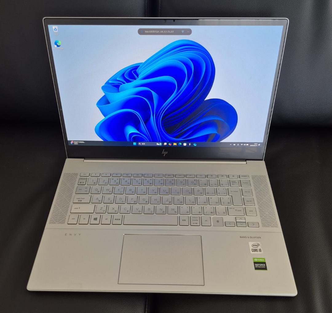 HP ENVY 15-ep0000｜i9／32GB／SSD2TB｜正常動作・美品