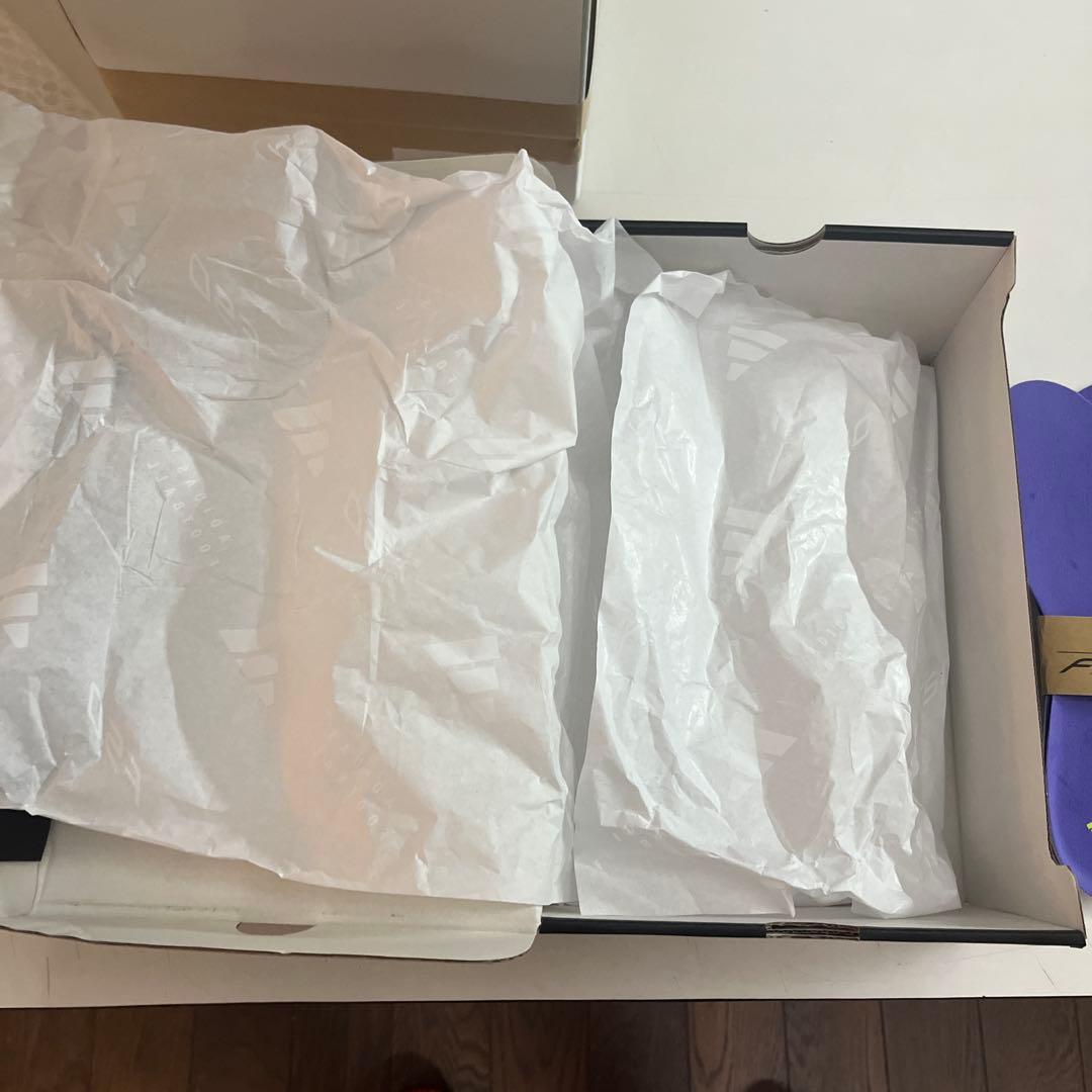 adidas F50 サッカーシューズ 紫/緑 FG 27.0cm