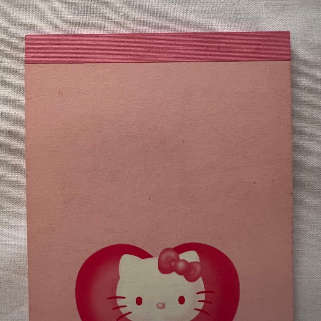 希少❤️キティちゃん　一筆せん　メモ帳　平成レトロ