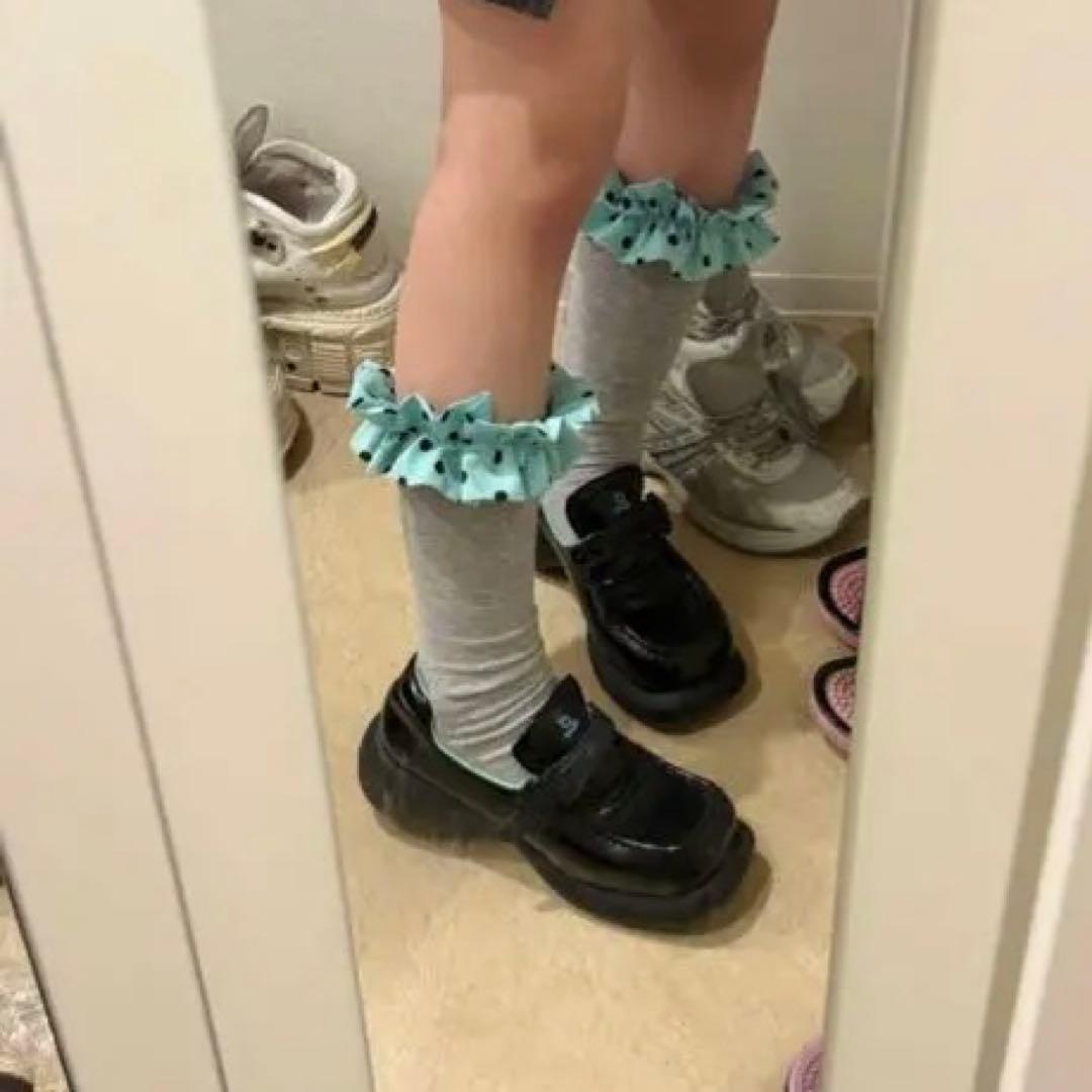 靴 GRAPE MICROFIBER LEATHER BLACK SHOES