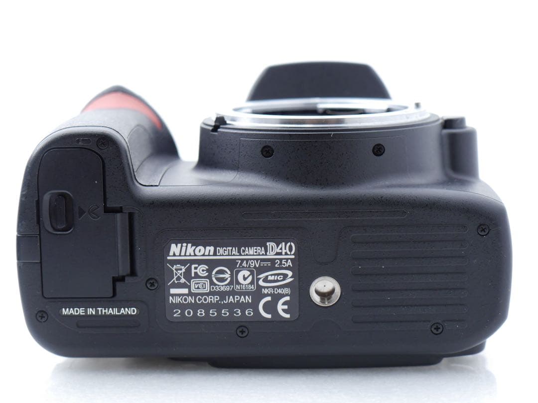 Nikon D40 レンズキット [ショット数255回]