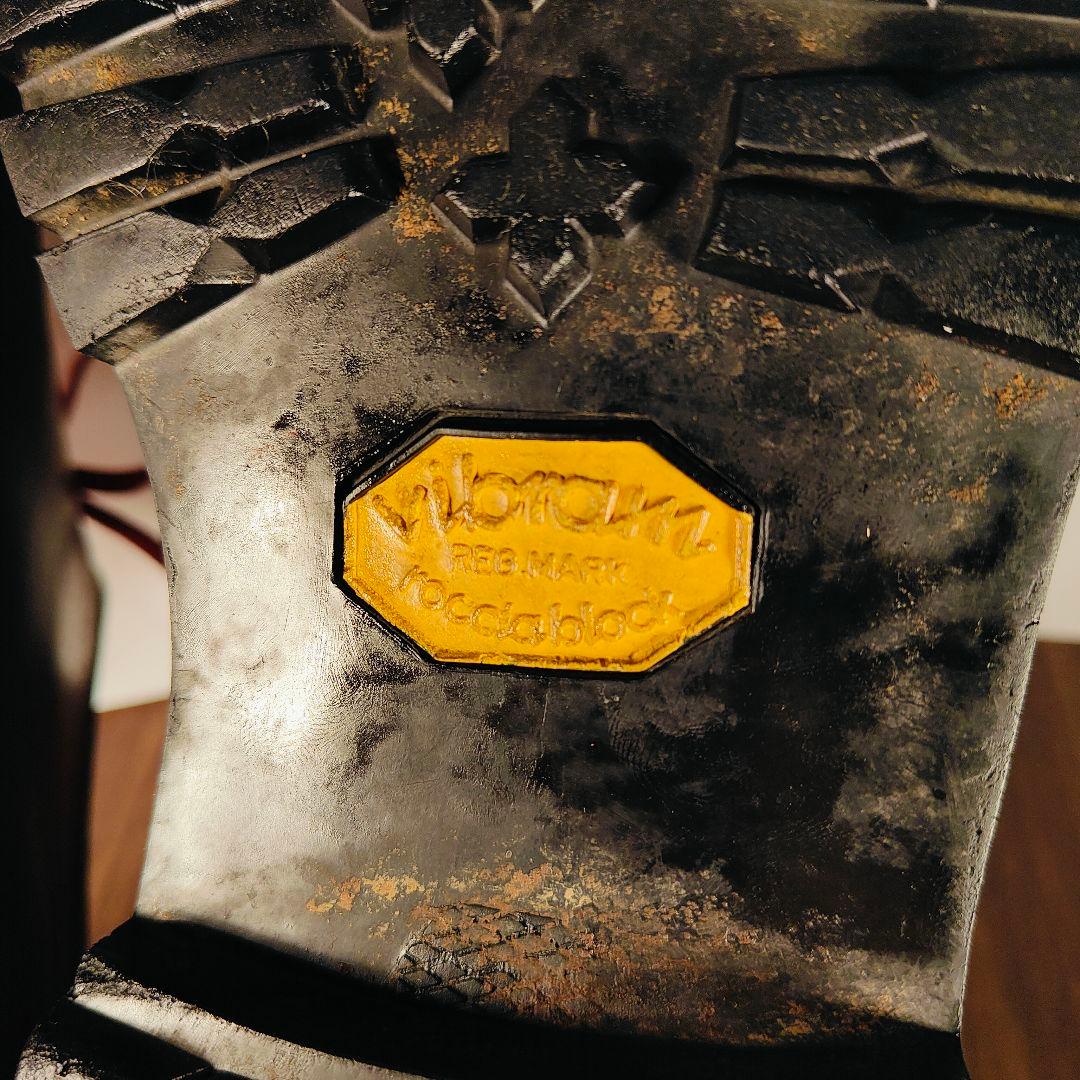 【高級ヴィンテージ】国内レザー工房製　Uチップ厚革オイルドレザー シャンボード系