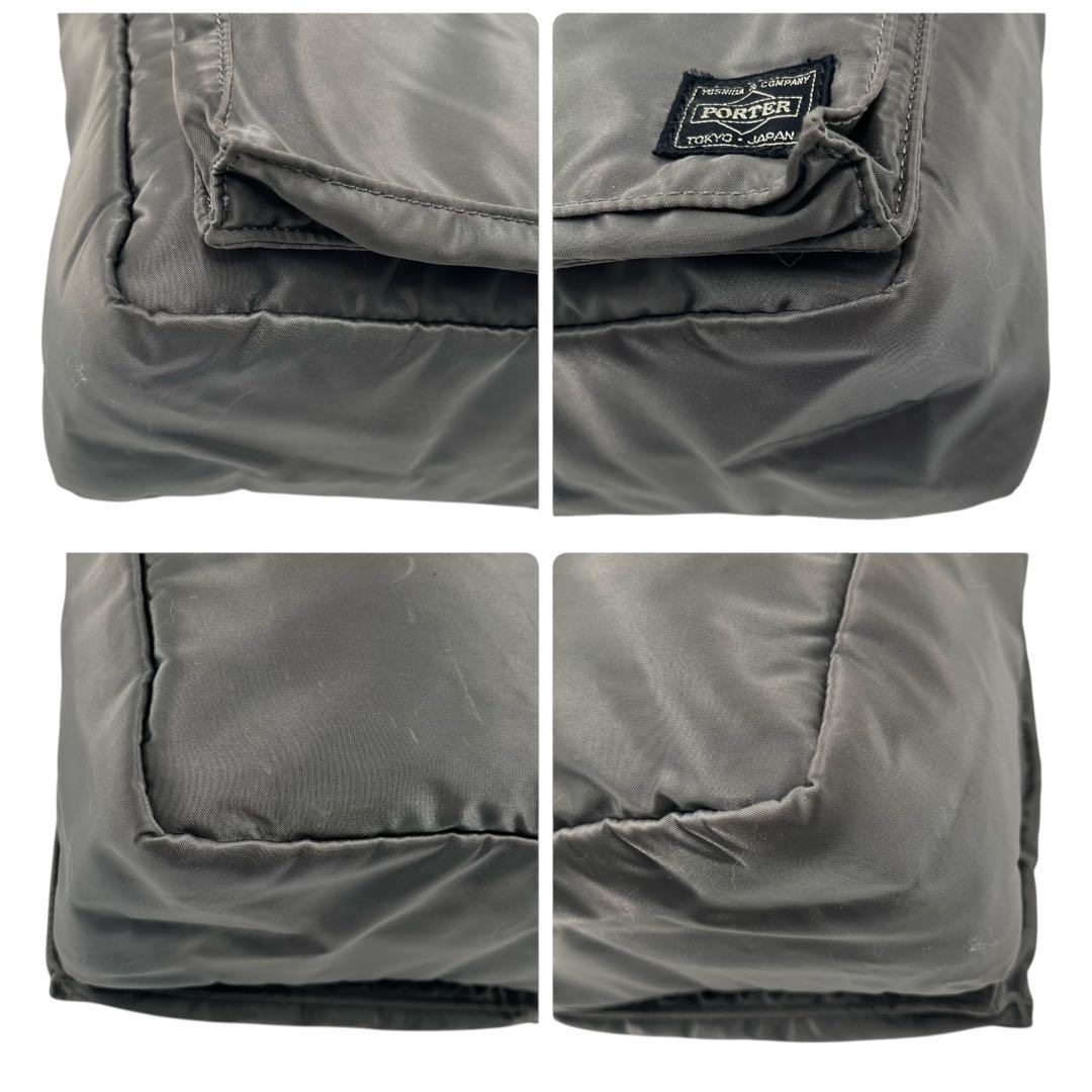 【極美品】 ポーター ショルダーバッグ タンカー シルバーグレー 廃盤 レア