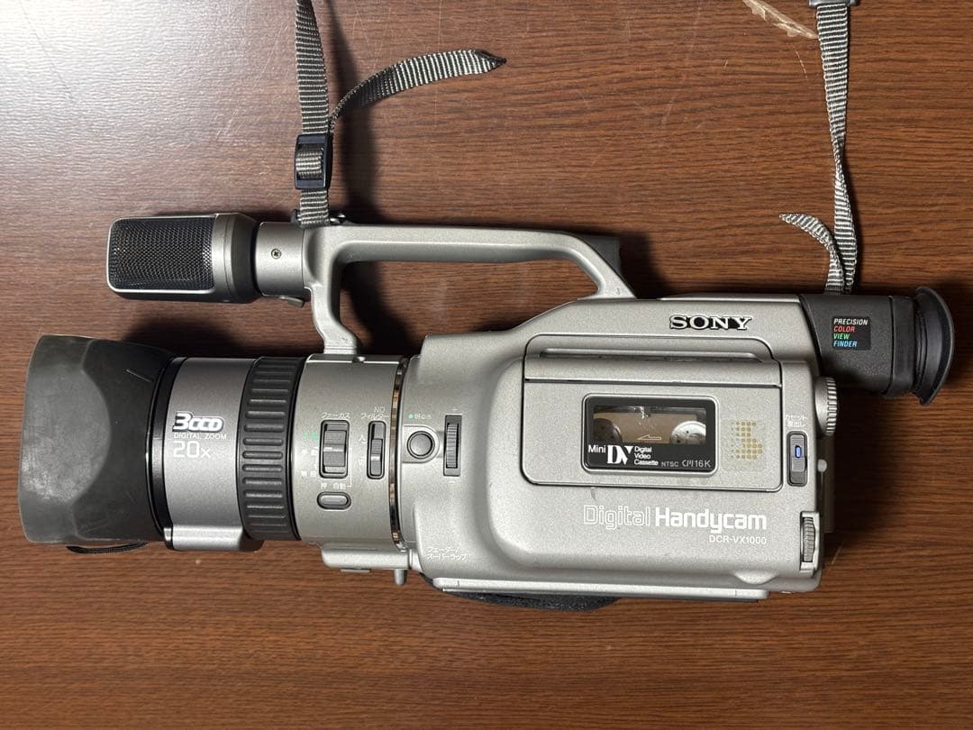 SONY DCR-VX1000 動作確認済み 外箱付き 傷あり レンズやや難あり