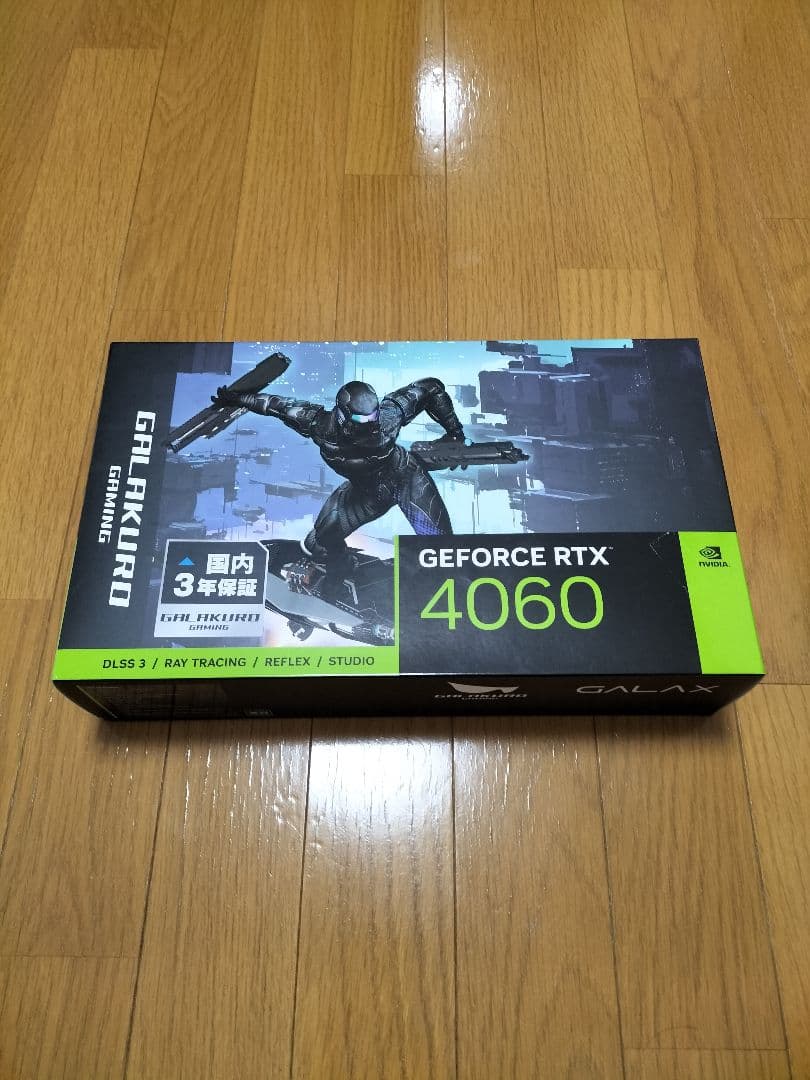 グラフィックボード・グラボ・ビデオカード GEFORCE RTX 4060 8GB GDDR6