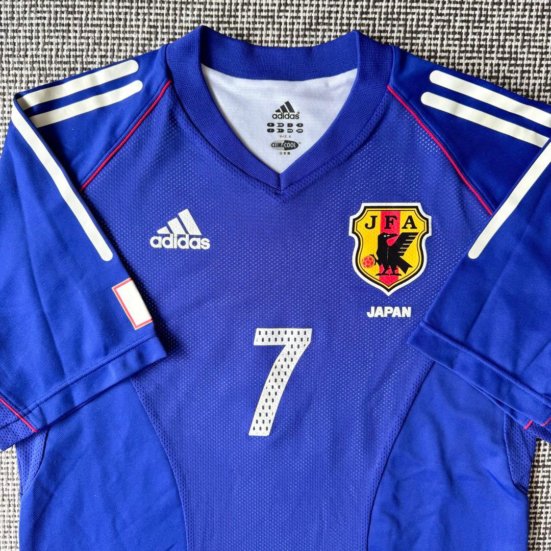 【オーセンティックモデル】中田英寿 ＃７ 日本代表 ２００２（H）