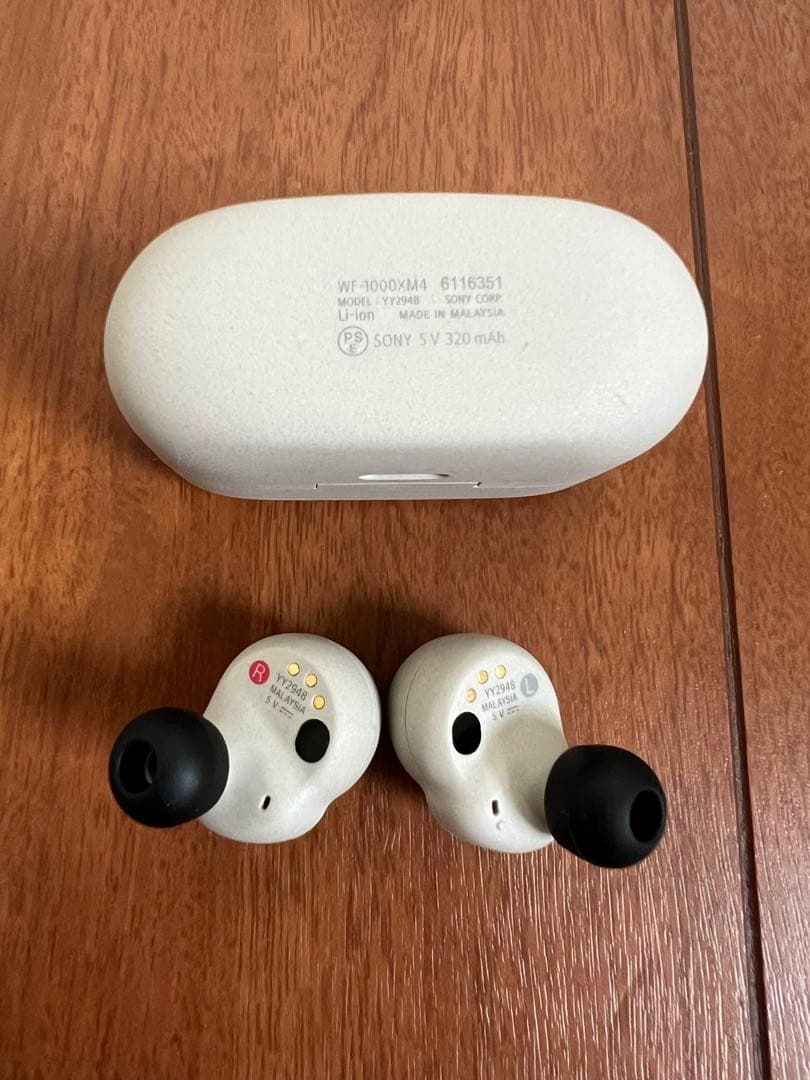 SONY WF-1000MX4ワイヤレスイヤホン ホワイト