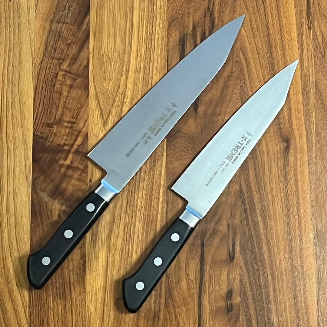 ★希少【堺 孝行】×津本式 『鬼斬』INOX 210・180モリブデン鋼 牛刀