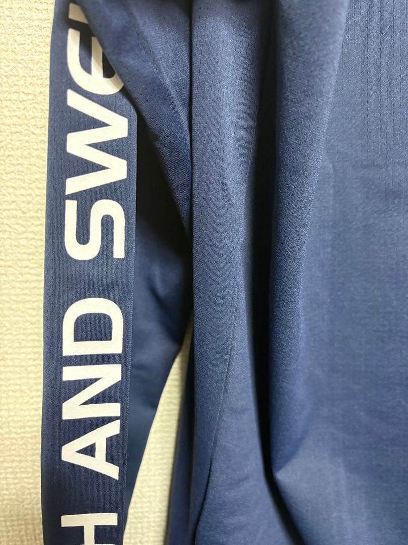 ラフ＆スウェル　メンズゴルフウェア　ネイビー　モックネック　超美品