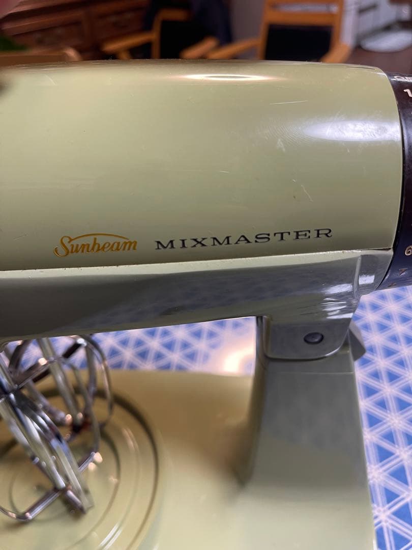 Sunbeam ミキサー 段階速度設定　レトロ