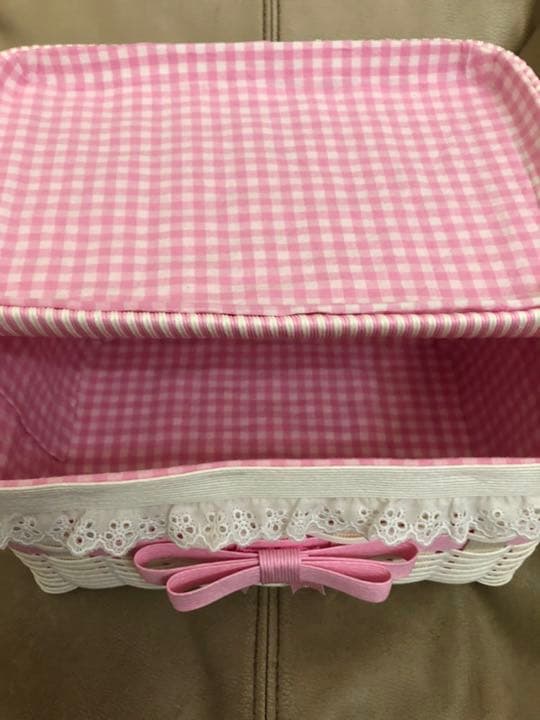 ピカハムタロウ様　オーダーカゴ完成品