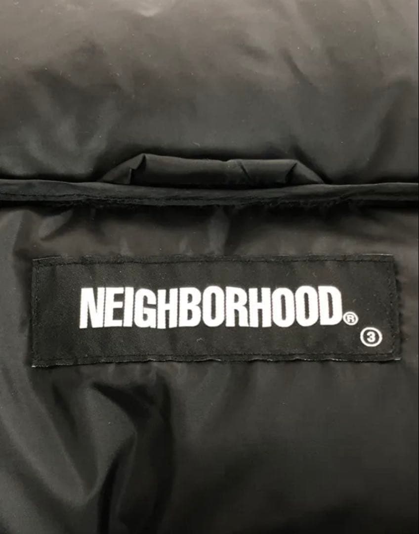 NEIGHBORHOOD ダウンベスト 黒　IO着用 M レア
