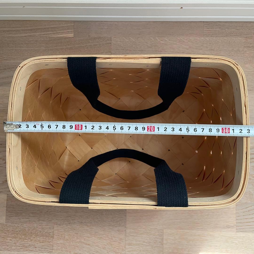 GW限定お値下げ cinq 白樺　かごバッグ　Mサイズ