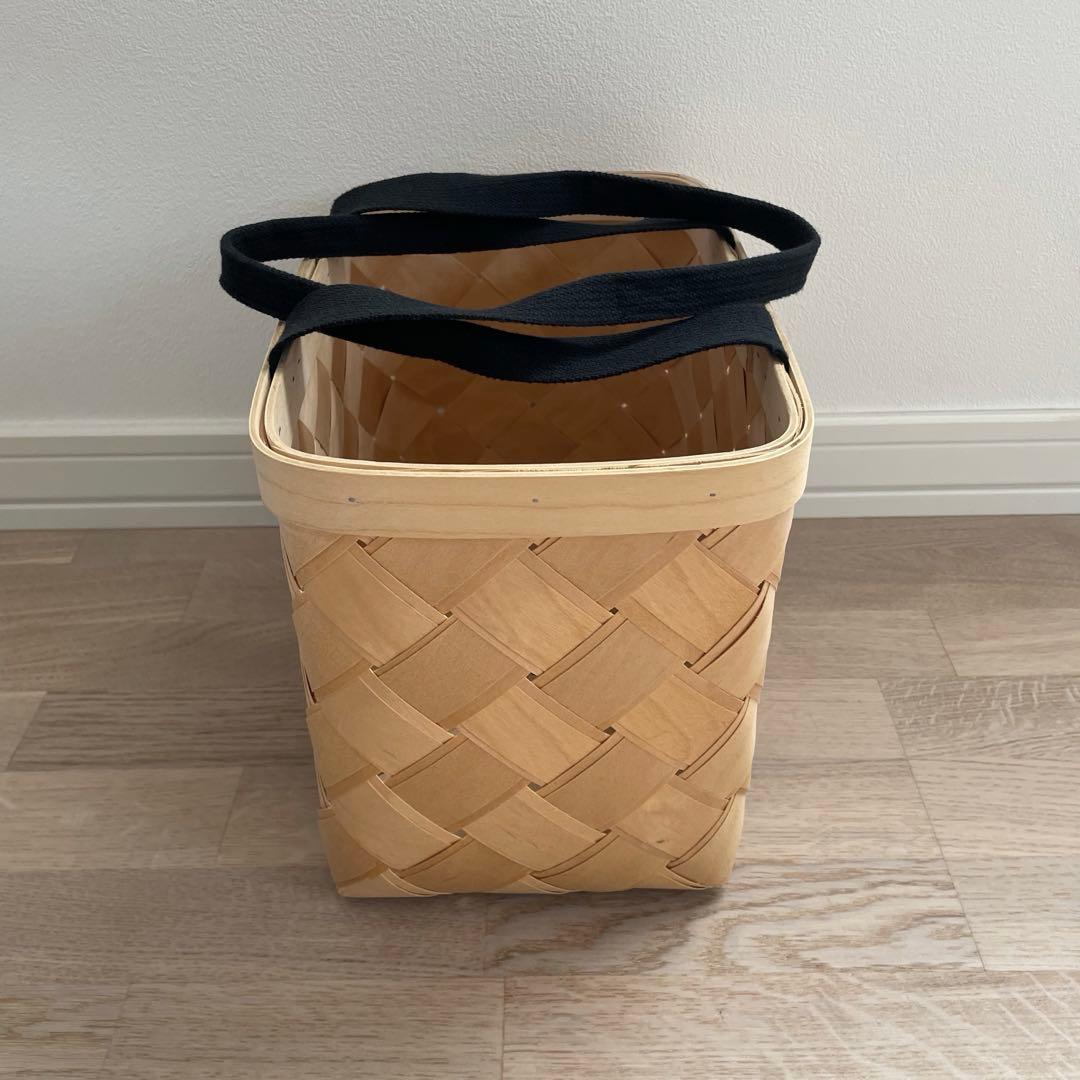 GW限定お値下げ cinq 白樺　かごバッグ　Mサイズ