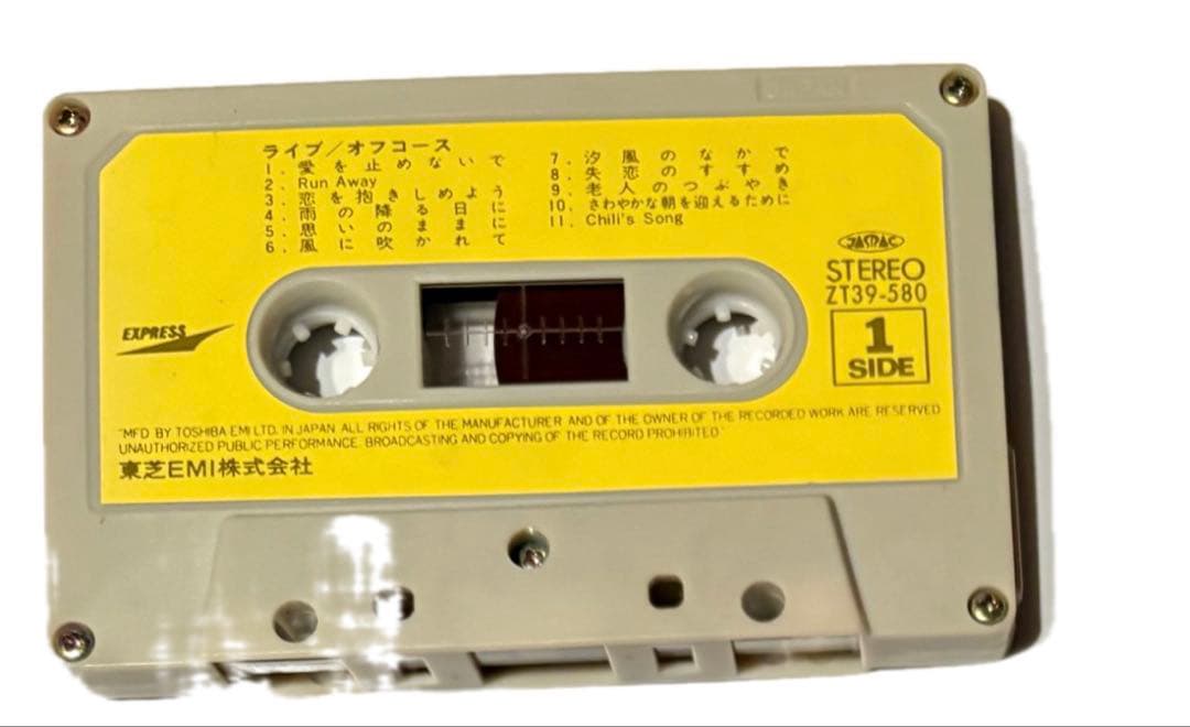 SONY 初代ウォークマン TPS-L2 ＆ オフコースLIVEテープ